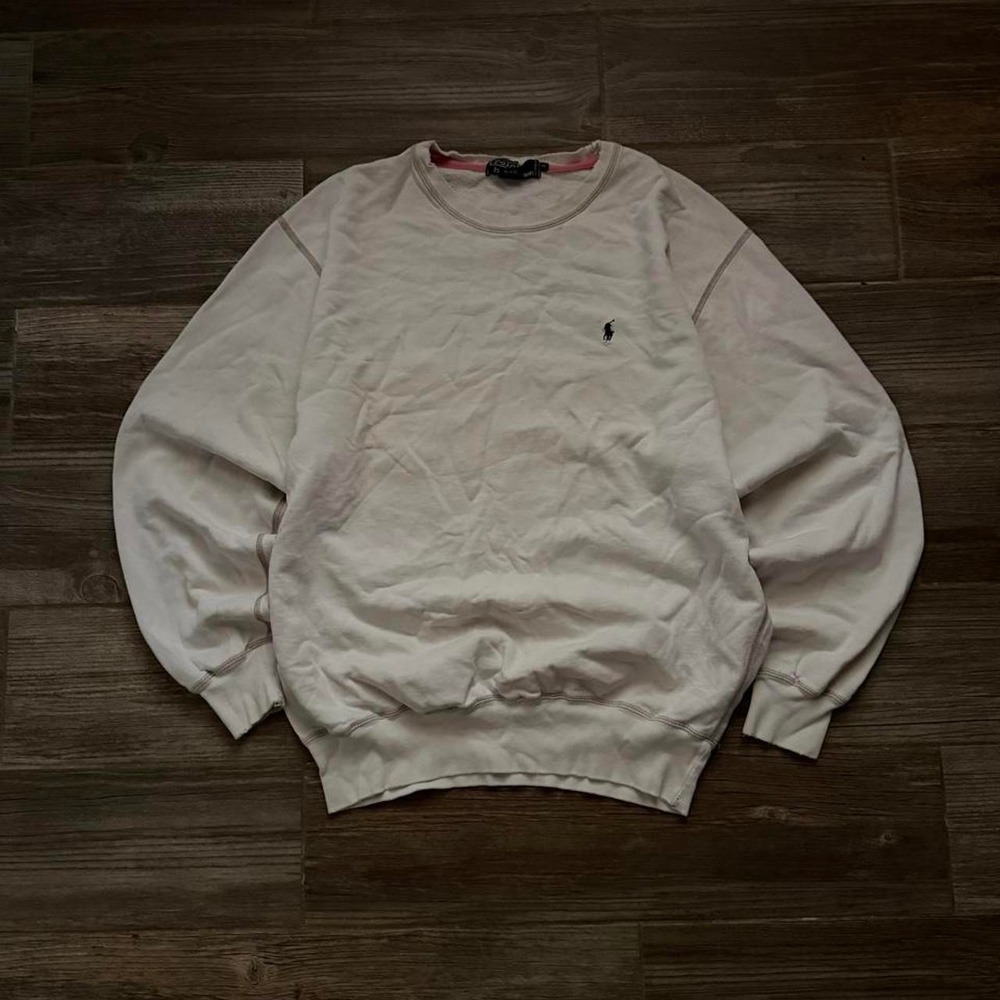 Polo Ralph Lauren white sweatshirt size M